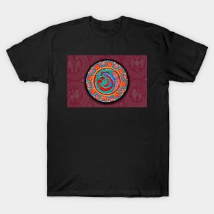 Medieval Oroborous Illumination T-Shirt